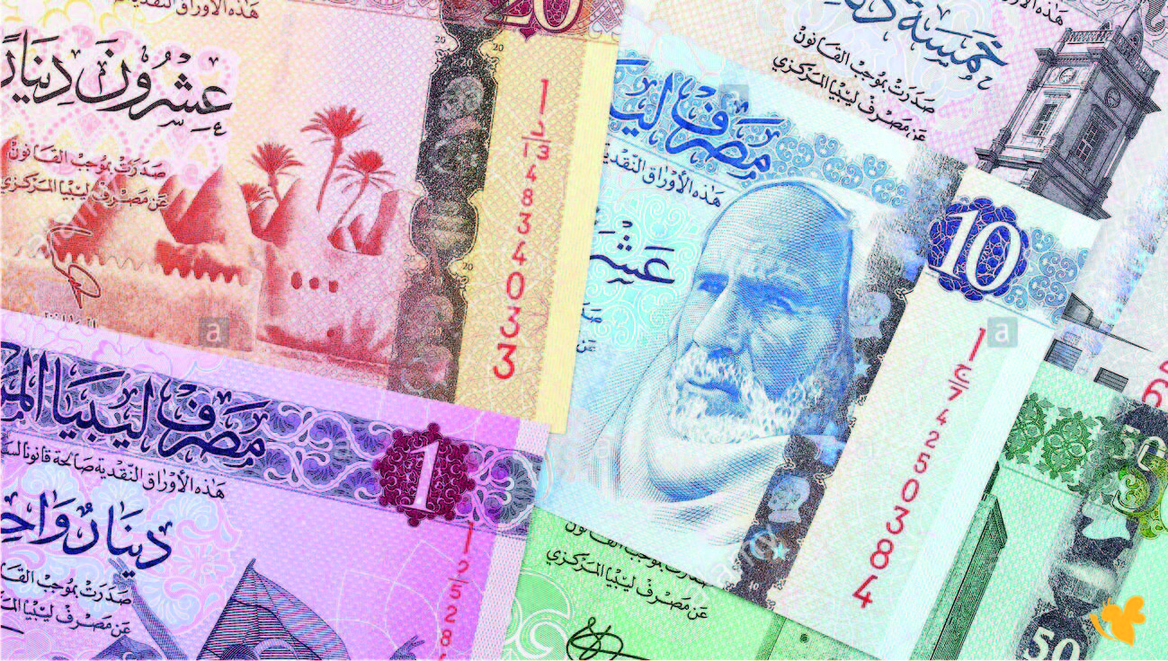 تباينت أسعار صرف الدولار الأمريكي مقابل الدينار الليبي بشكل واضح اليوم 28 أكتوبر