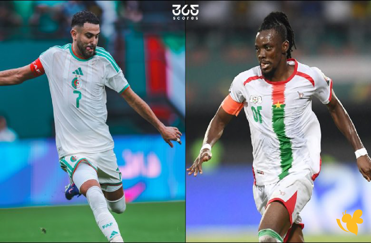 حصرياً البث المباشر لمباراة الجزائر ضد بوركينا فاسو في كأس أمم أفريقيا بدون تقطيع