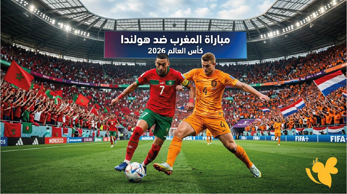 قمة المغرب ضد هولندا تشتعل في مونتيري.. موعد المباراة والقنوات الناقلة