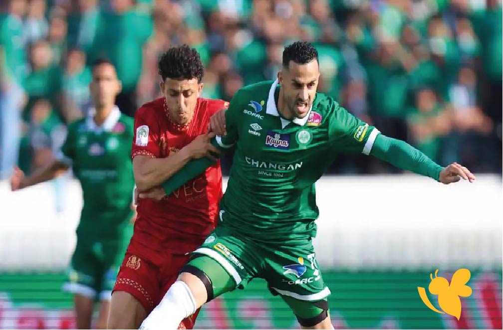 تفاصيل مباراة الجيش الملكي والرجاء الرياضي في الدوري المغربي .. الموعد والقنوات الناقلة