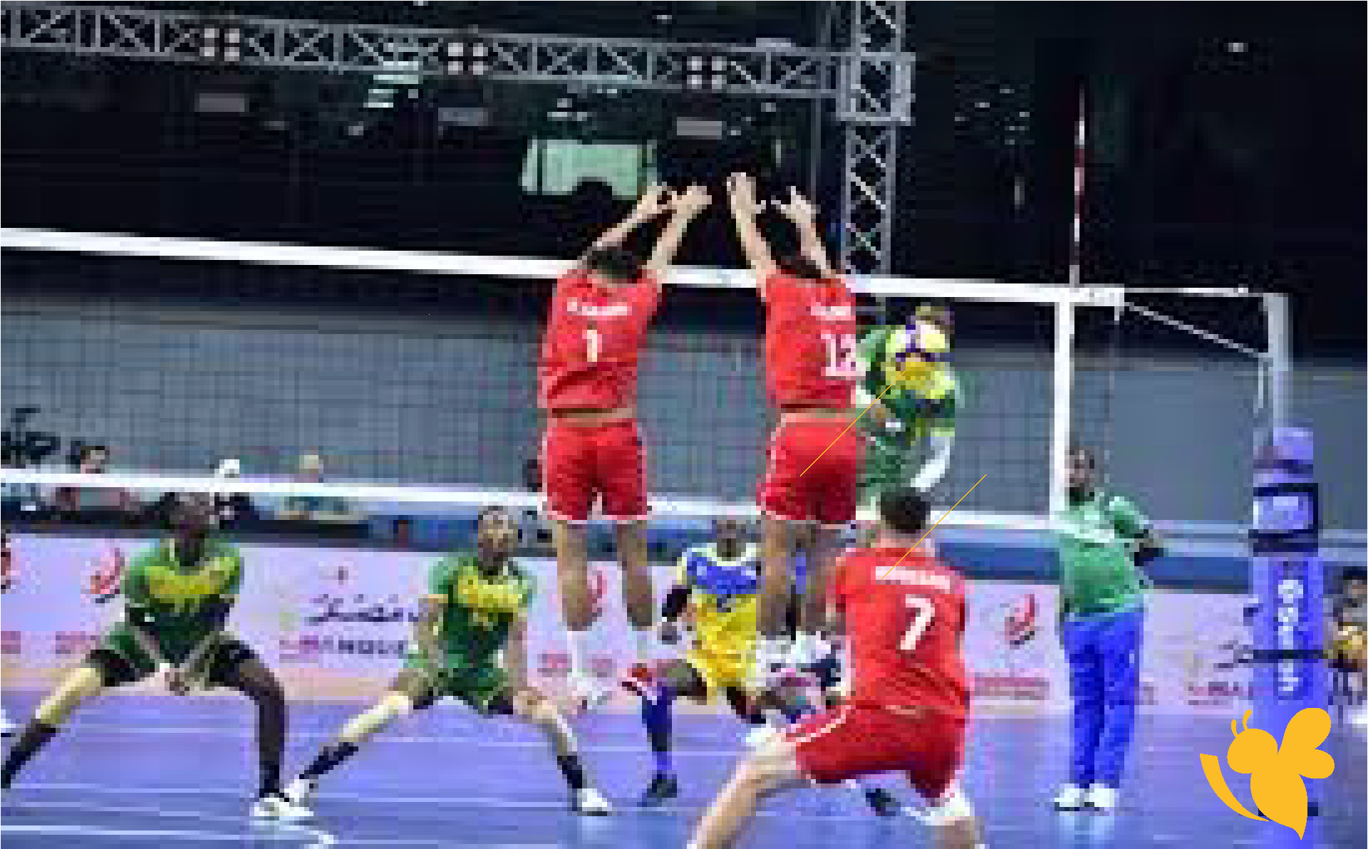 Yalla Koraبث مباشر بتروجت ضد مينا الكاميروني في بطولة إفريقيا للكرة الطائرة 2026