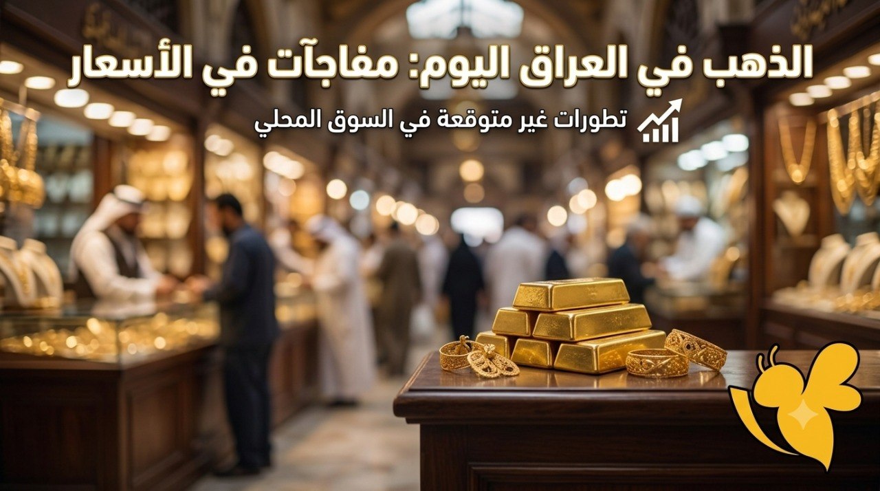 هل انخفضت أسعار الذهب في العراق؟ إليك أسعار الأعيرة والسبائك هل انخفضت أسعار الذهب في العراق؟ إليك أسعار الأعيرة والسبائك