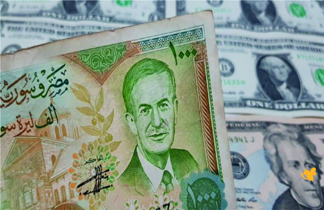 &nbsp;تراجع سعر صرف الليرة السورية مقابل الدولار اليوم الثلاثاء 30 ديسمبر