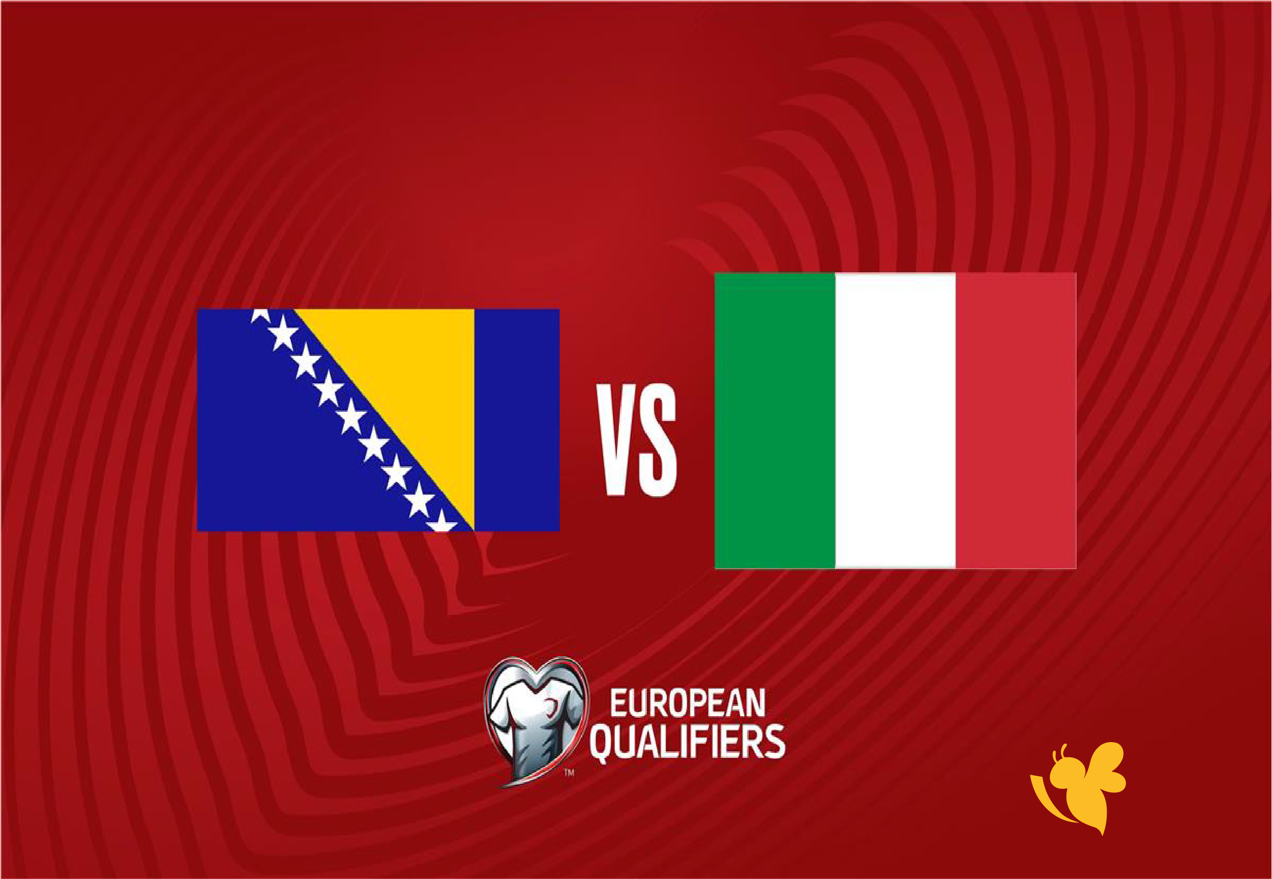 بث مباشر: شاهد مباراة&nbsp;إيطاليا والبوسنة والهرسك في نهائي الملحق الأوروبي المؤهل للمونديال