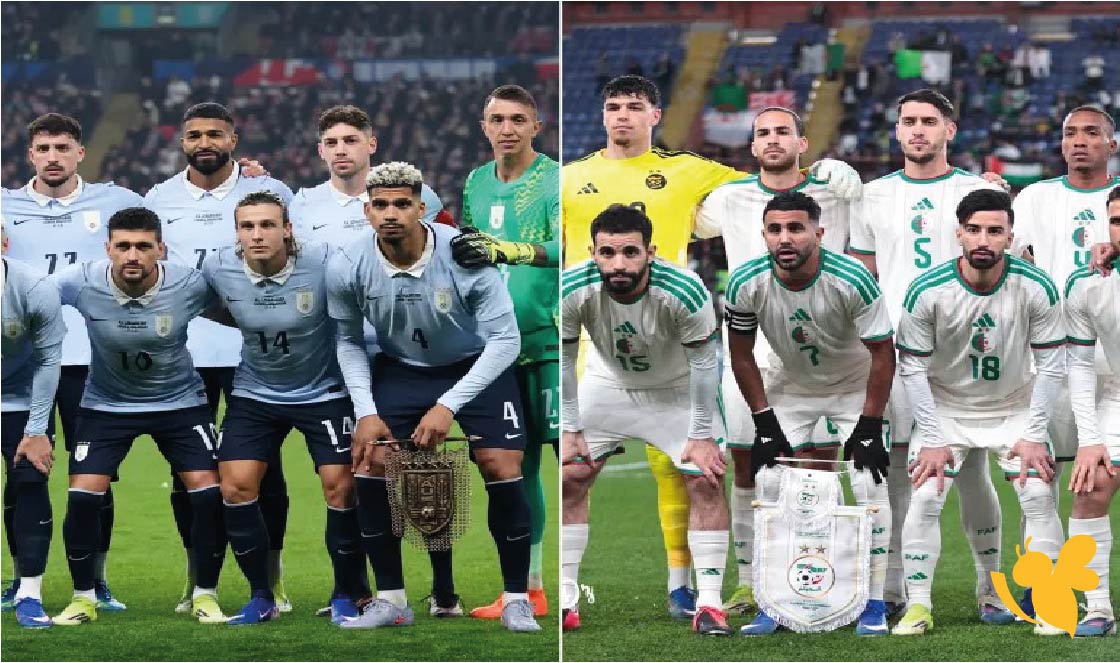 الجزائر ضد أوروغواي.. كل ما تريد معرفته عن المباراة الودية قبل كأس العالم 2026 الجزائر ضد أوروغواي.. كل ما تريد معرفته عن المباراة الودية قبل كأس العالم 2026